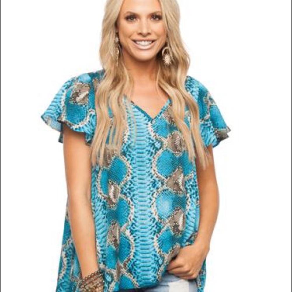 Fab’rik snake print shirt